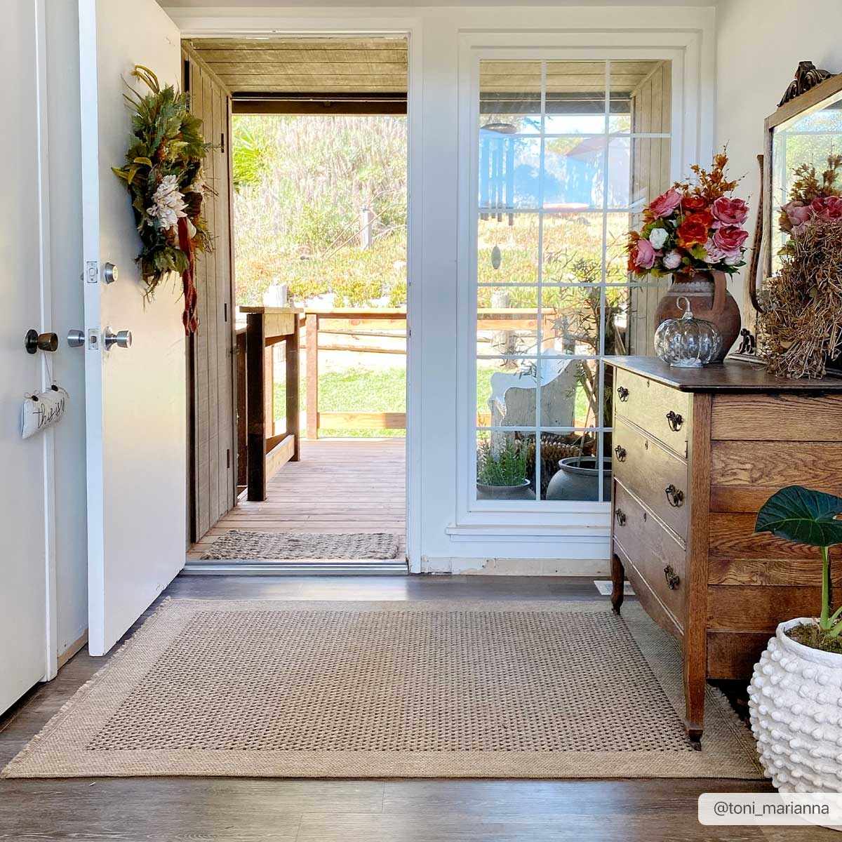 Alfombra Bast para interior y exterior