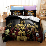 Bendy And The Ink Machine Cosplay Bedding Set Quilt Cover Without Filler