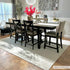 Alfombra lavable color crema Beren
