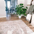 Alfombra lavable de pelo plano vintage Bethany