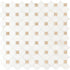 Mosaico de mármol pulido Bianco Dolomite Crema Dotty de 32,5 x 32,5 cm, montado en malla - Colección MSI