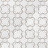 Mosaico de mármol pulido Bianco Quatrefoil de 30 x 30 cm, montado en malla - Colección MSI