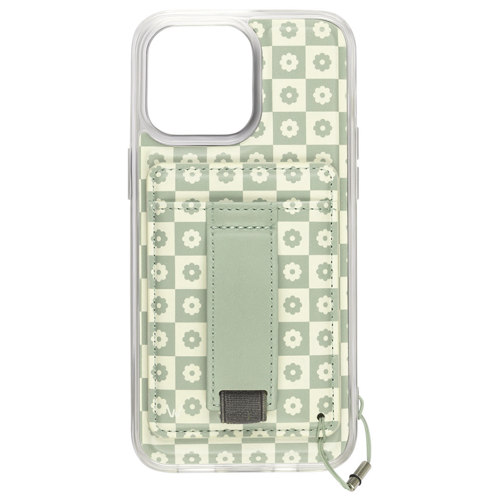 Blooming Check Magnetic Phone Case