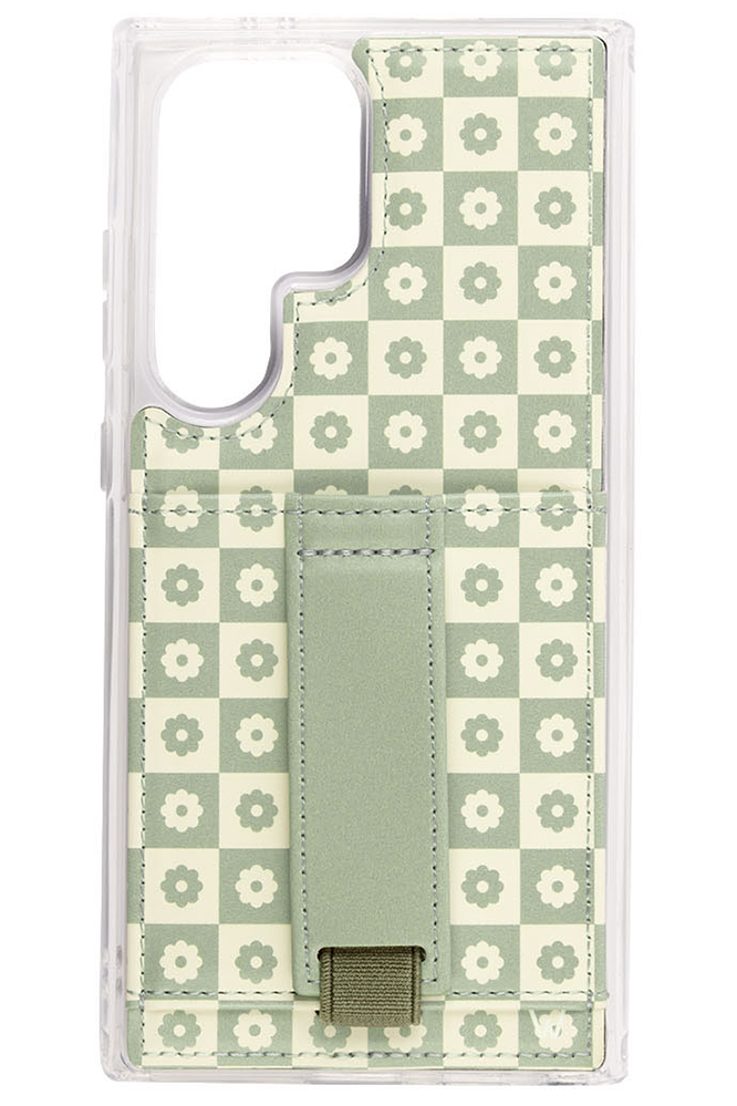 Blooming Check Phone Case