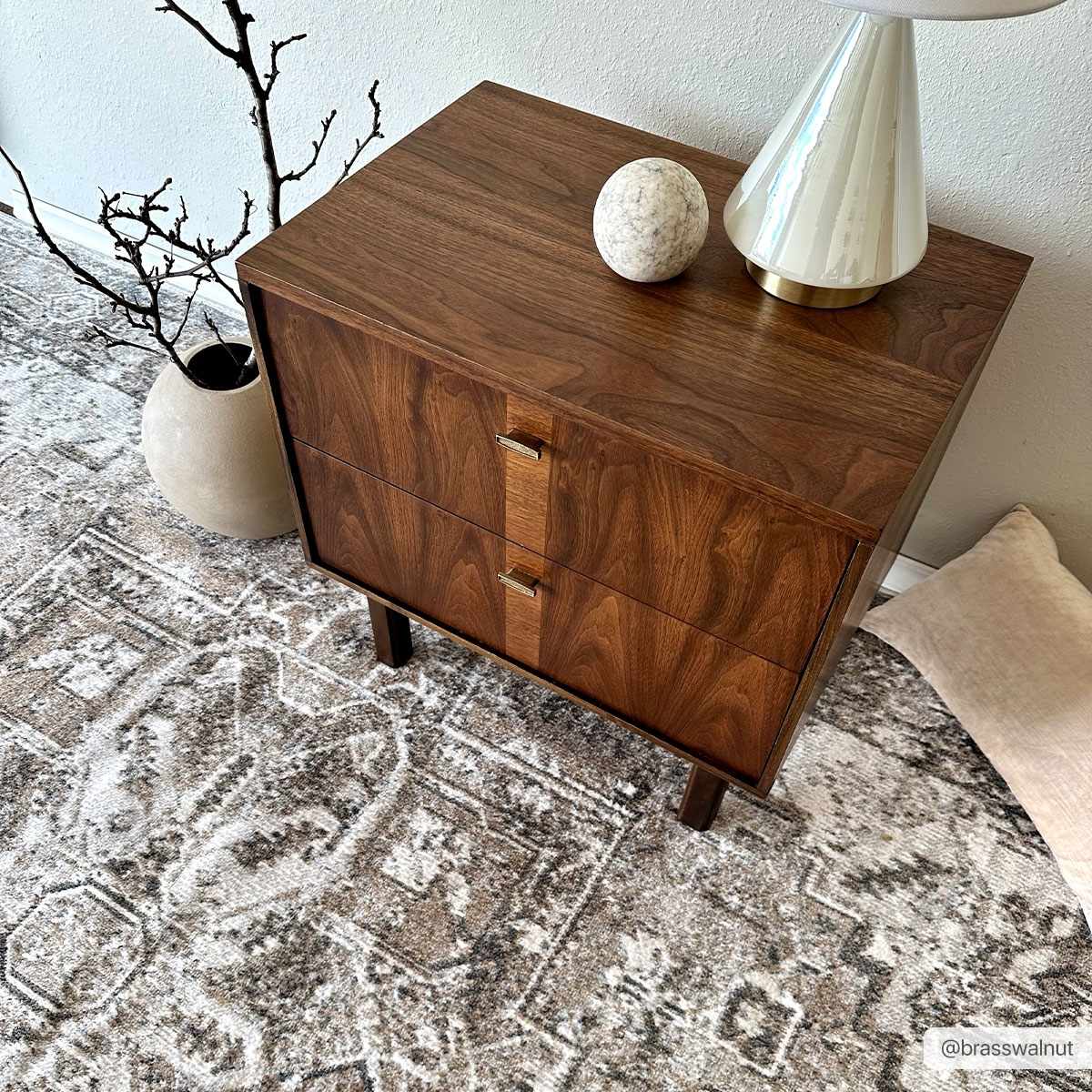 Alfombra lavable de pelo plano Hera