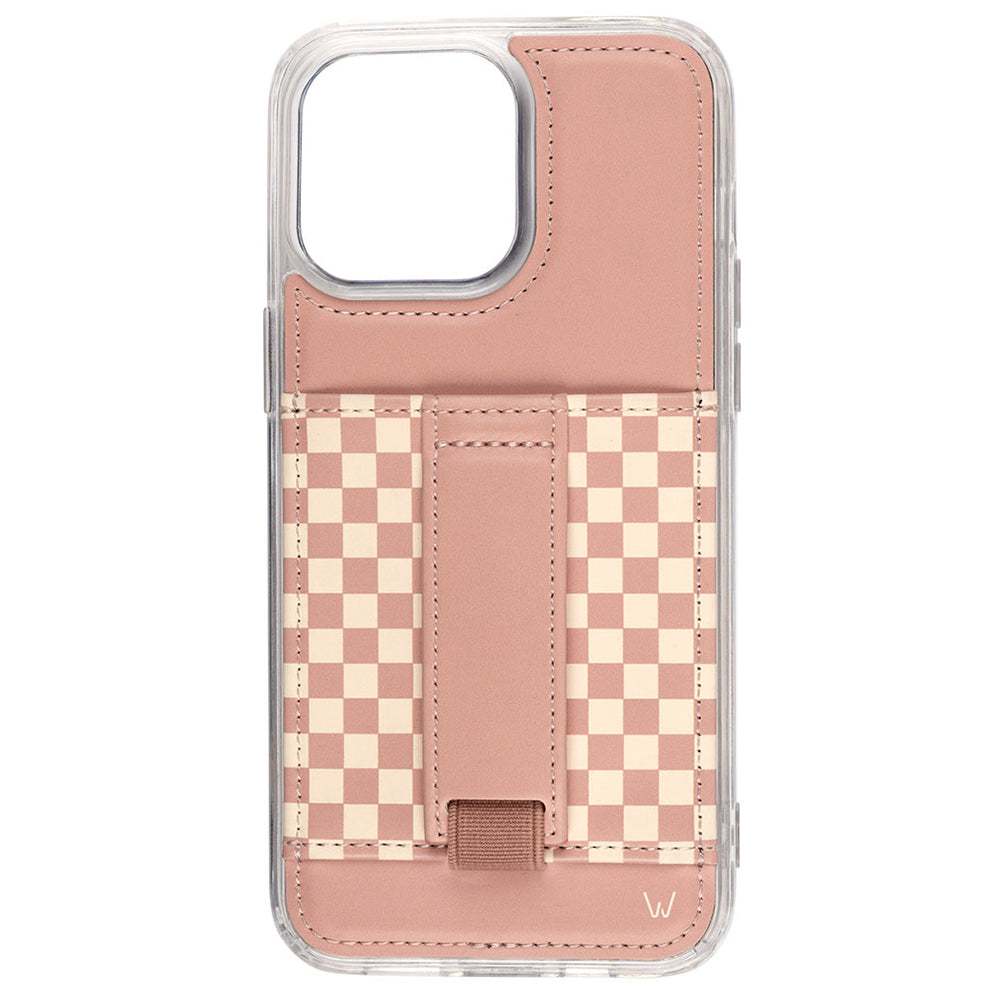 Blush Check Phone Case