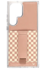 Blush Check Phone Case