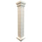 Botticino Beige Marble Italian Hand-carved Column (W)20" (L)20" (H)95"