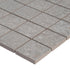 Mosaico Brixstyle Glaciar de porcelana esmaltada de 30 x 30 cm, montado en malla, de 5 x 5 cm - Colección MSI