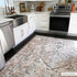 Alfombra lavable de pelo plano vintage Standon