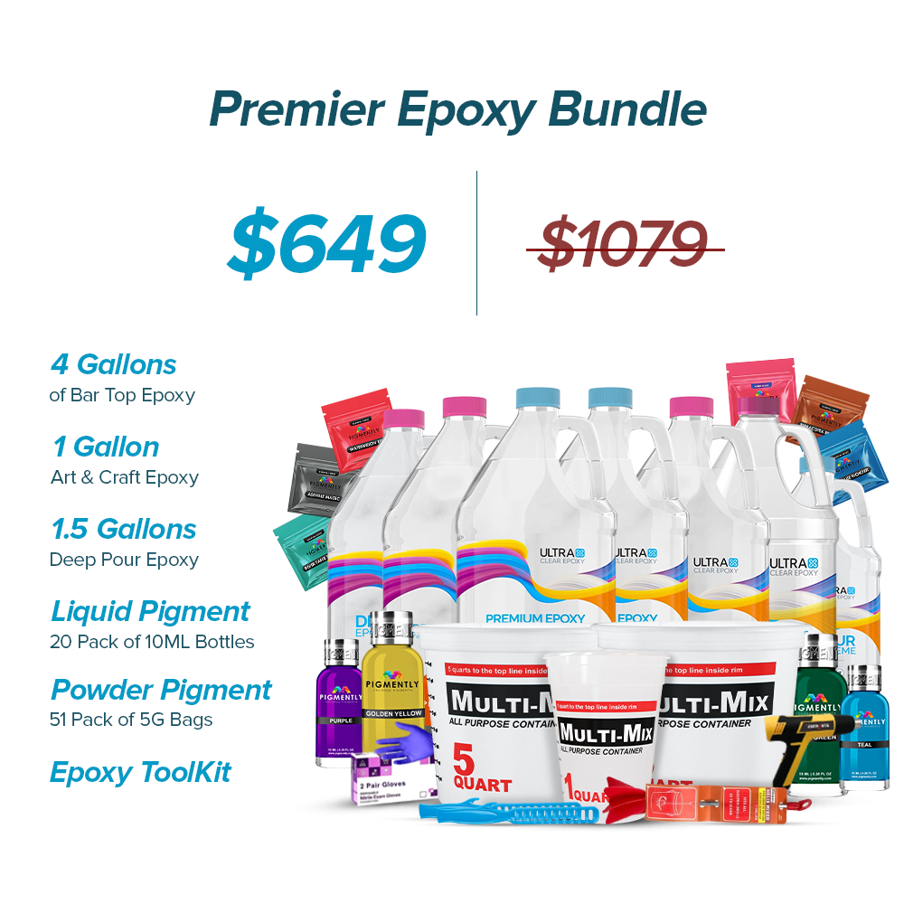 UltraClear Epoxy Bar And Table Top Epoxy Kits