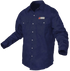 Knox FR Shirt Denim With Pearl Snap Buttons