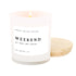 Weekend Soy Candle - White Jar - 11 oz