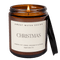 Christmas Soy Candle - Amber Jar - 9 oz