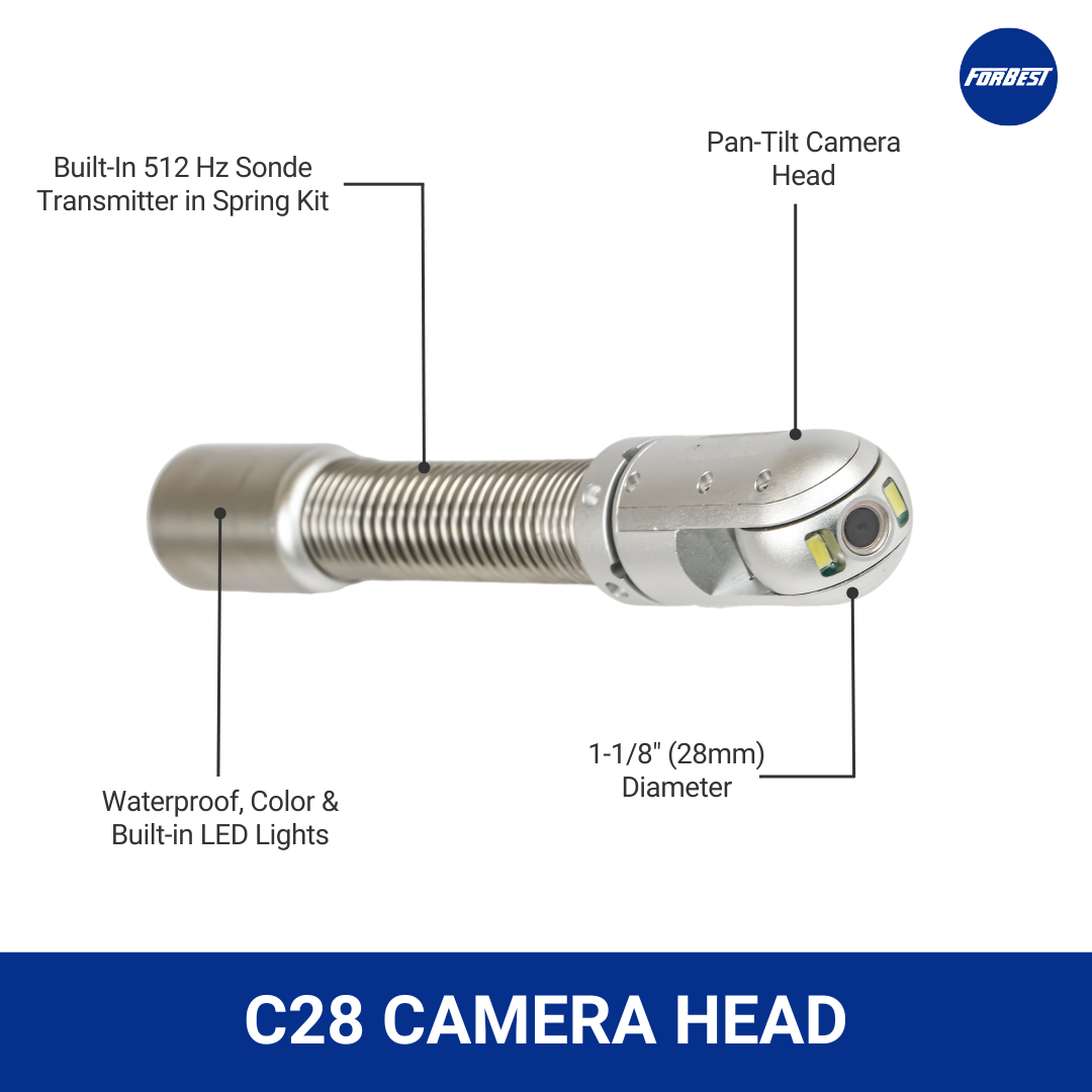 Mid-Range 3388MT Combo: 200ft Cable with Camera Head and Accessories (No Control Station)