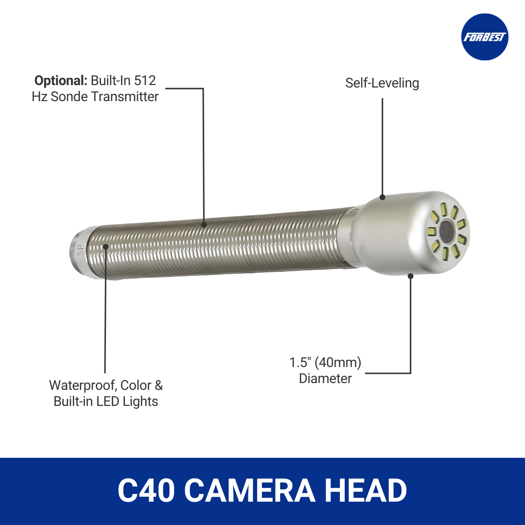 Stackable Mid Range 3388ET Combo: 200ft Cable with Camera Head and Accessories (No Control Station)
