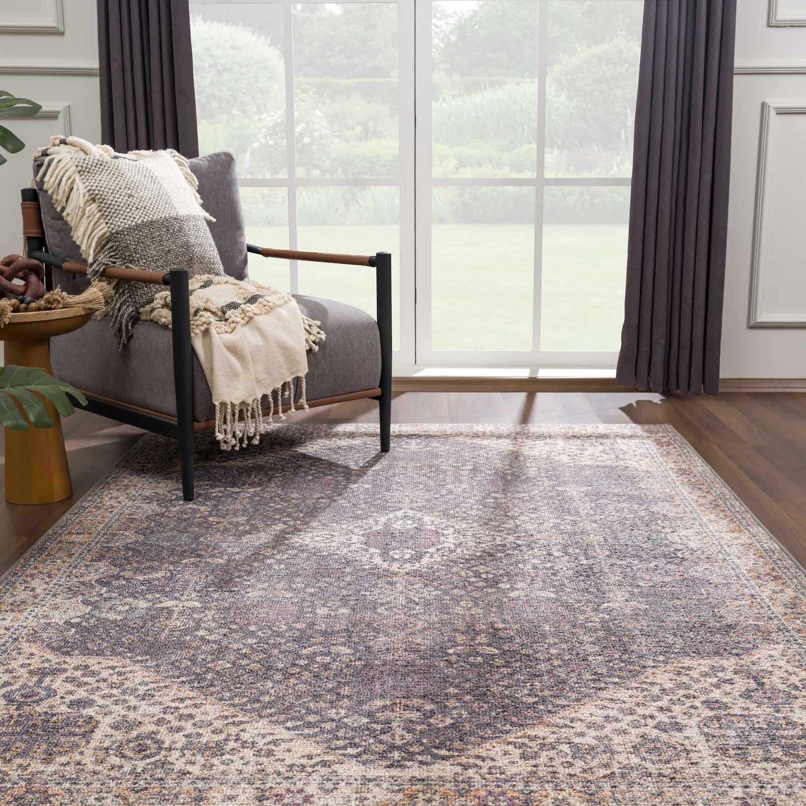 Alfombra lavable antideslizante Seok