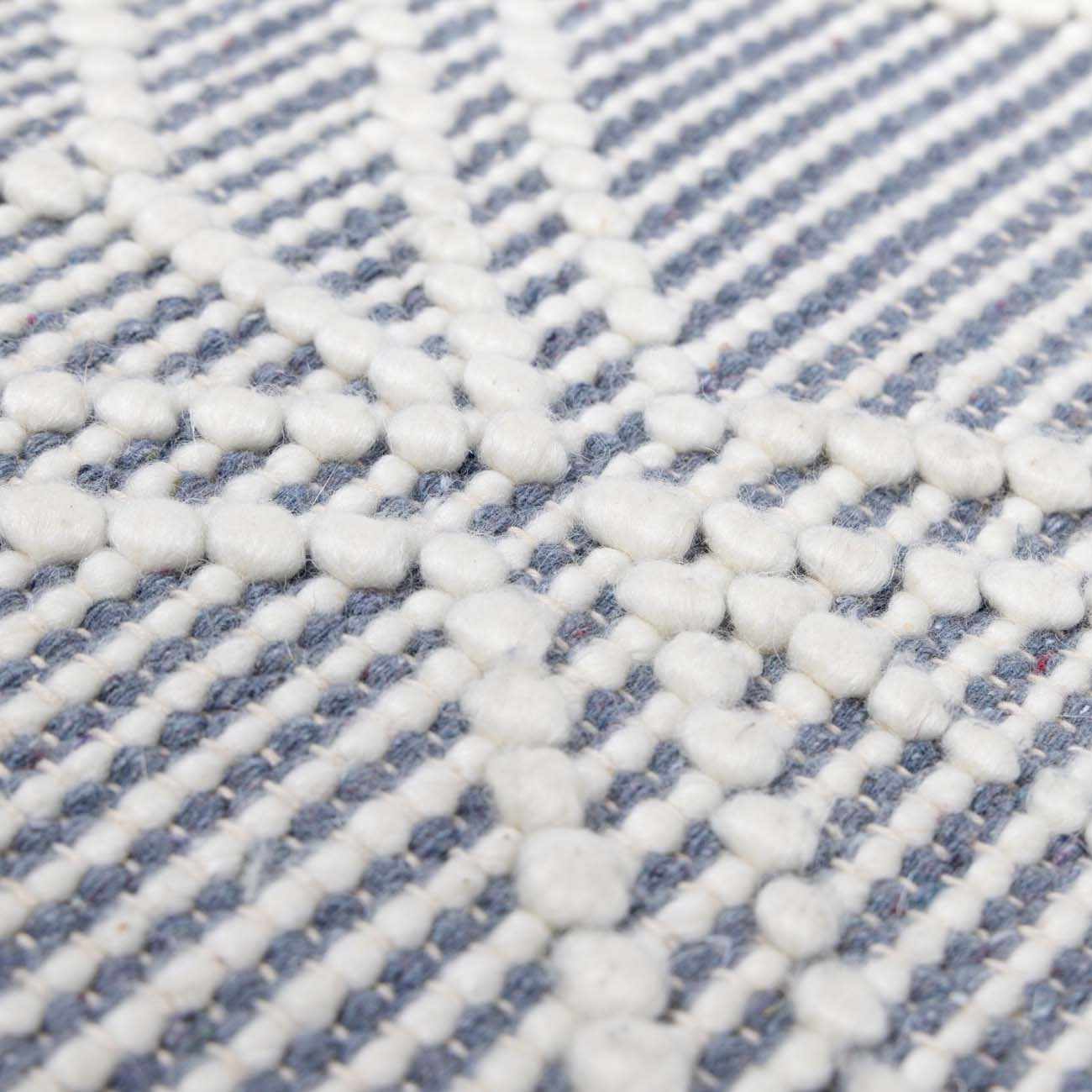 Alfombra de lana azul denim de Ramsbury