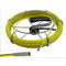 Cabezal de cámara en color mini de 1/4" (6 mm) con cable de empuje de 100 pies