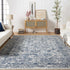 Alfombra azul Michie - Liquidación