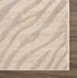 Alfombra con estampado de cebra de Manteca en color beige