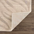 Alfombra con estampado de cebra de Manteca en color beige