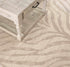 Alfombra con estampado de cebra de Manteca en color beige