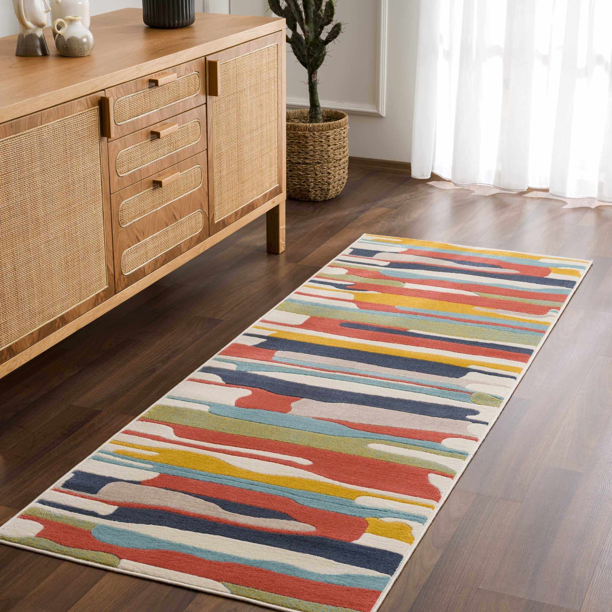 Alfombra moderna y colorida de Southfields