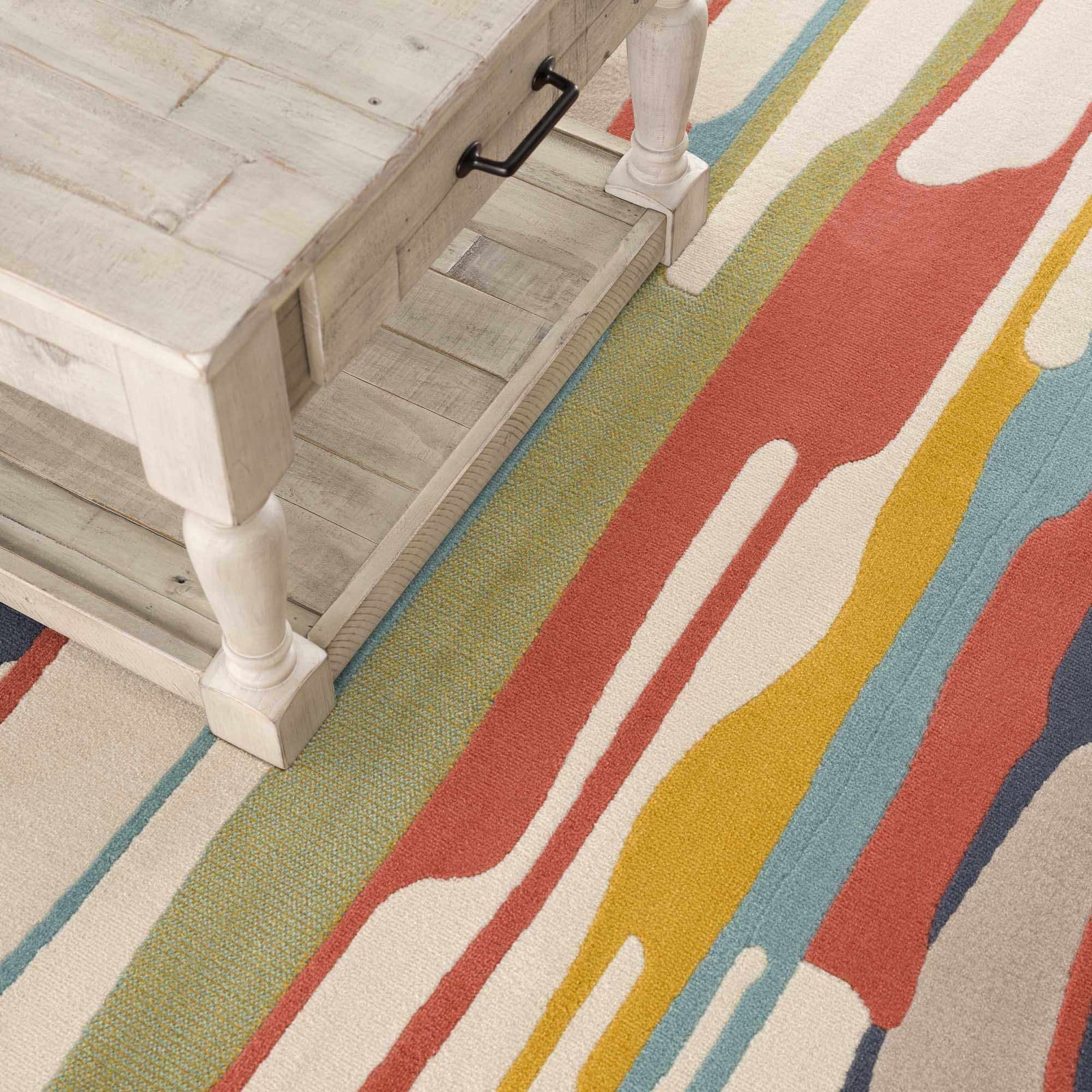 Alfombra moderna y colorida de Southfields