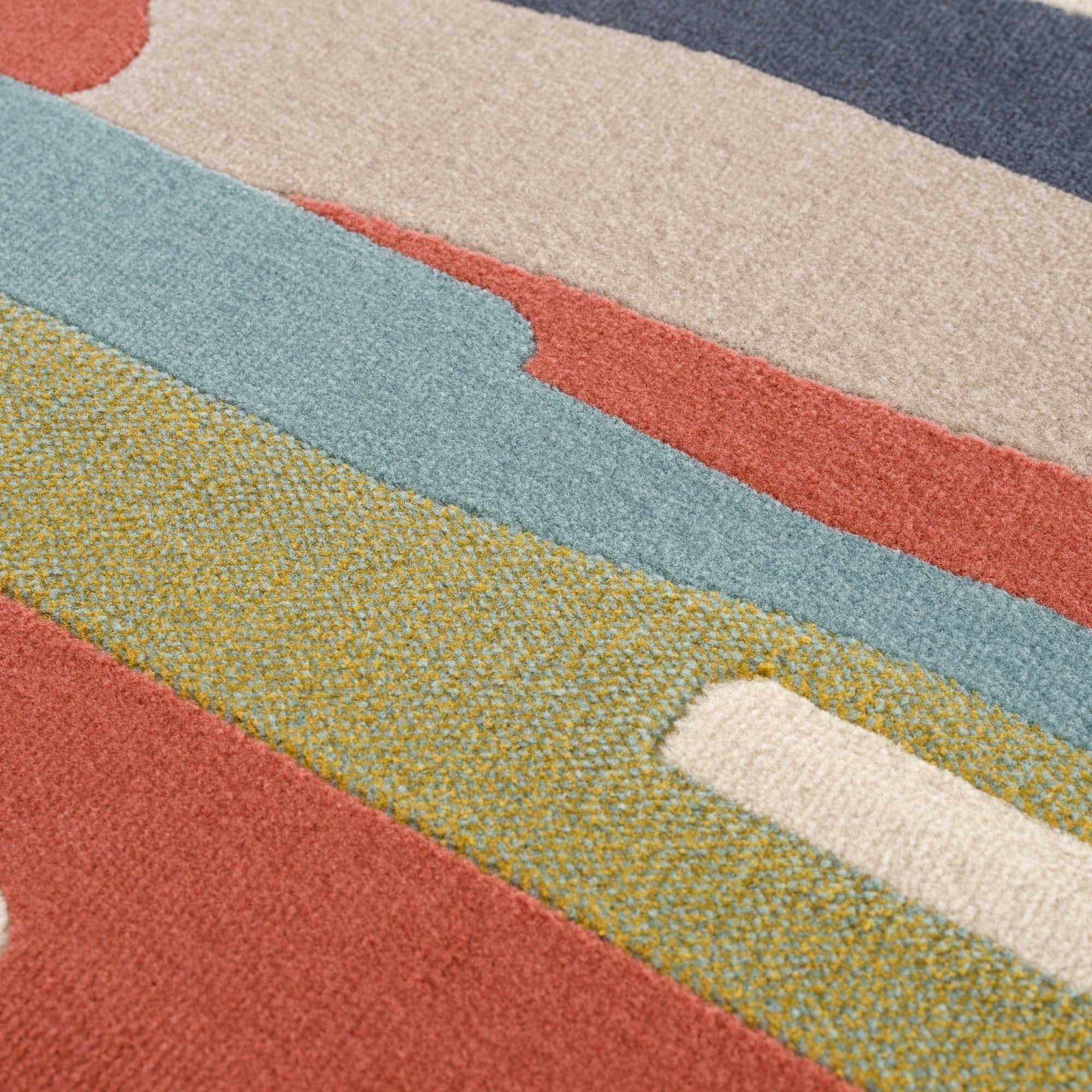 Alfombra moderna y colorida de Southfields