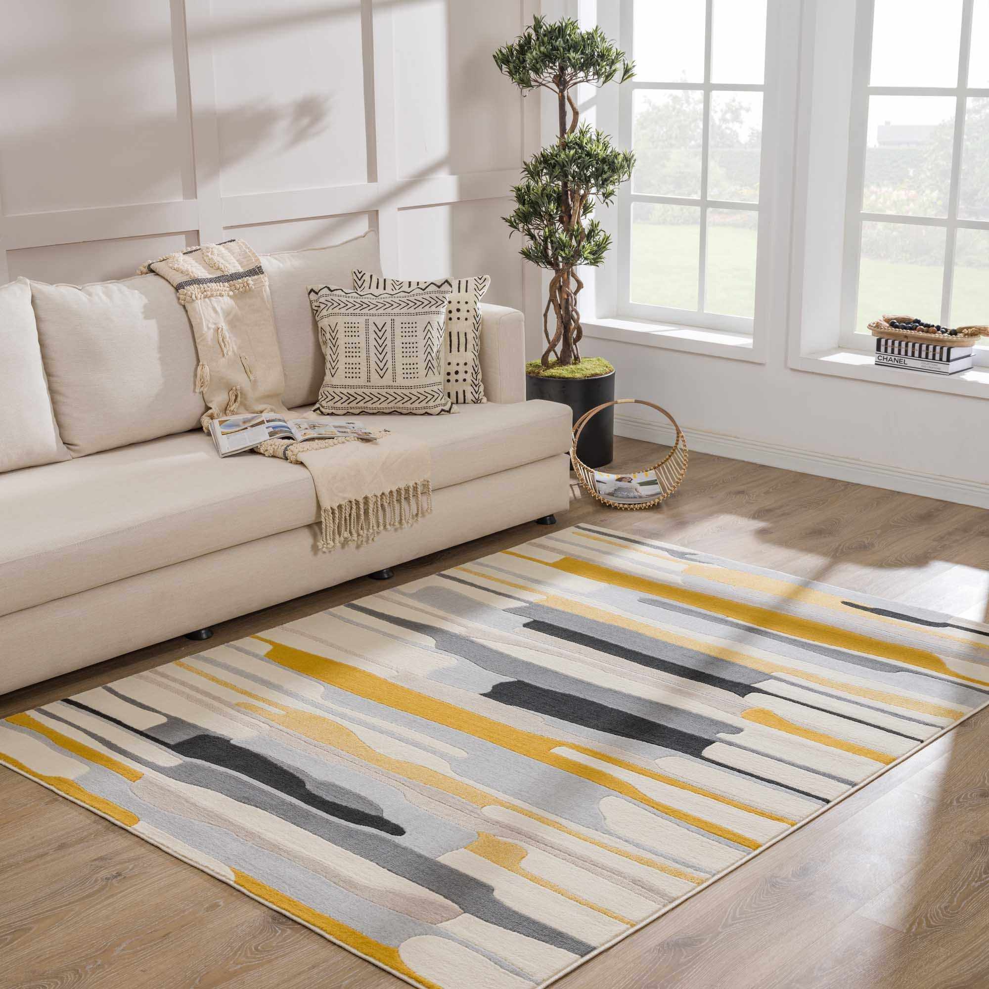 Alfombra color mostaza de Southfields