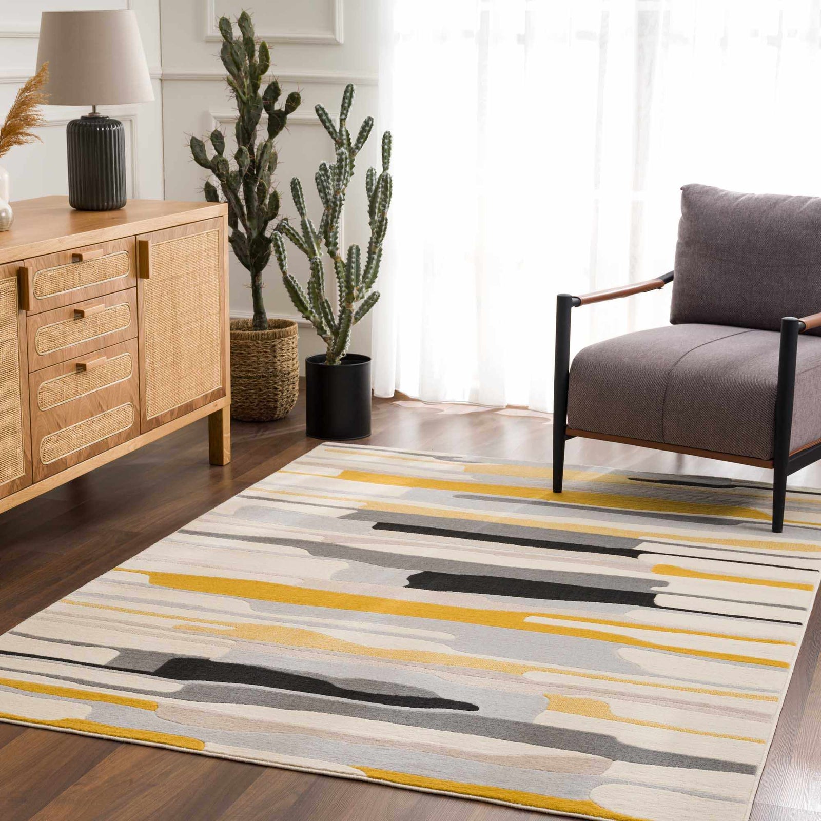 Alfombra color mostaza de Southfields