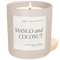 Mango and Coconut Soy Candle - Tan Matte Jar - 15 oz