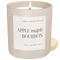 Apple Maple Bourbon Soy Candle - Tan Matte Jar - 15 oz (Sunday Brunch)