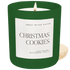 Christmas Cookies Soy Candle - Green Matte Jar - 15 oz (Sugar Cookies)