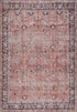 Alfombra lavable roja Ganyangan
