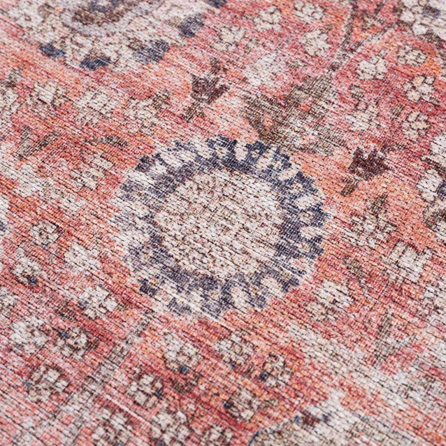 Alfombra lavable roja Ganyangan