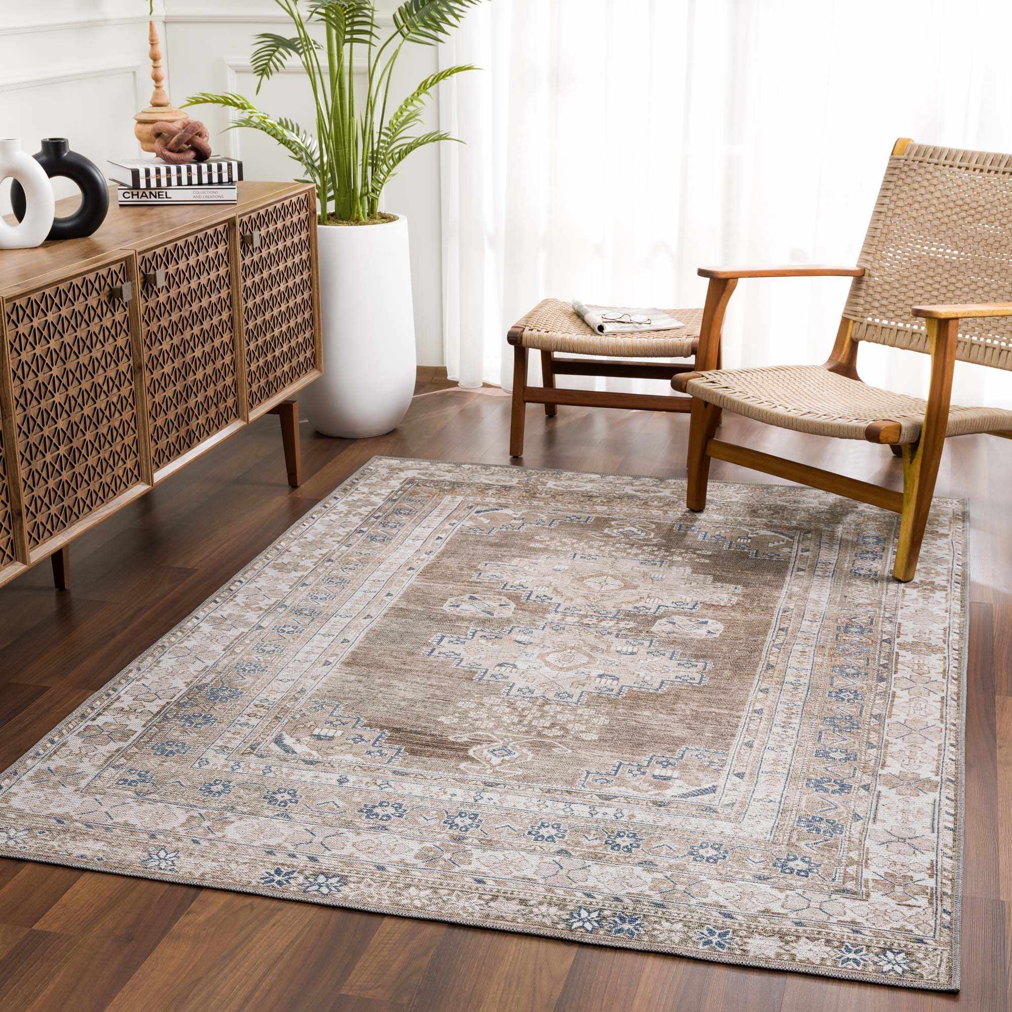 Alfombra lavable de pelo plano Baltinglass