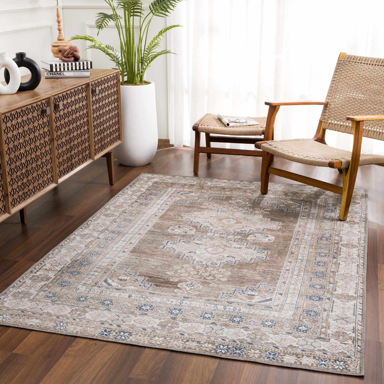Alfombra lavable de pelo plano Baltinglass