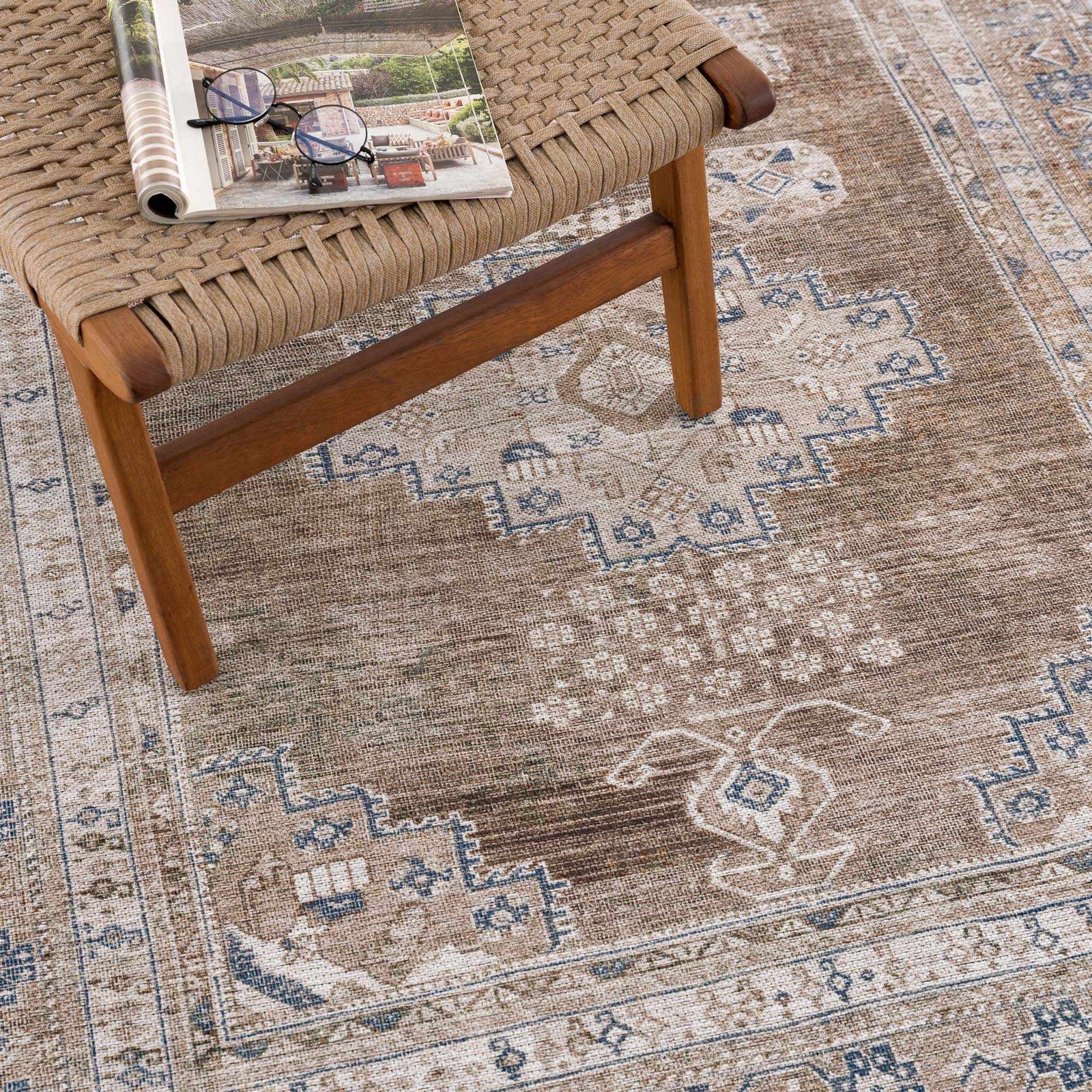 Alfombra lavable de pelo plano Baltinglass
