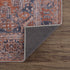 Alfombra lavable Taber color naranja quemado