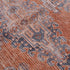 Alfombra lavable Taber color naranja quemado