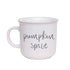 Taza rústica para café con sabor a calabaza y especias, de 16 oz.