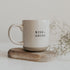 Taza de café de cerámica Rise and Shine de 14 oz 