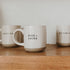 Taza de café de cerámica Rise and Shine de 14 oz 