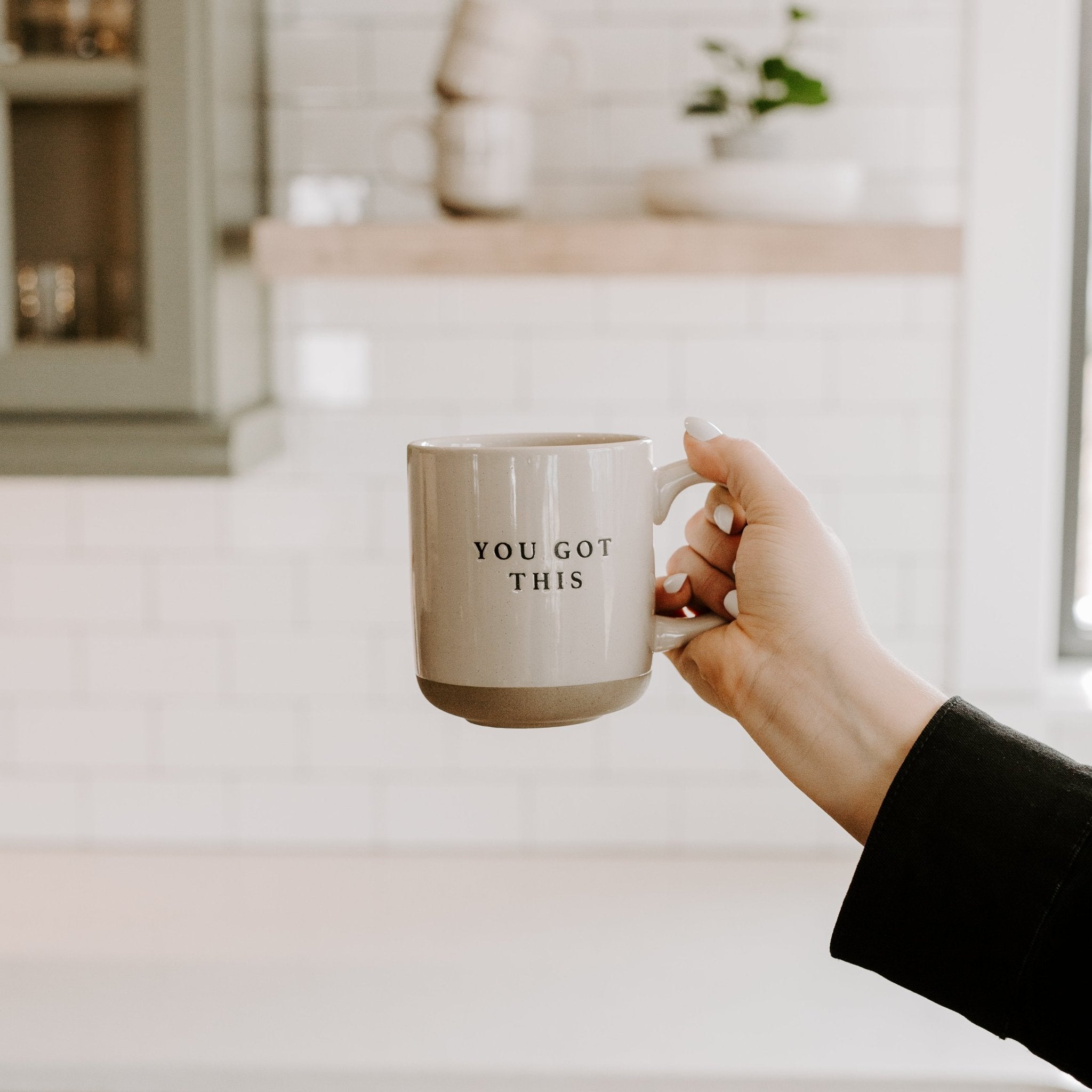 Taza de café de cerámica de 14 oz. 