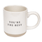 Taza de café de cerámica de 14 oz. "Eres la mejor"