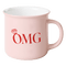 Taza de café OMG de 11 oz con diseño de fogata