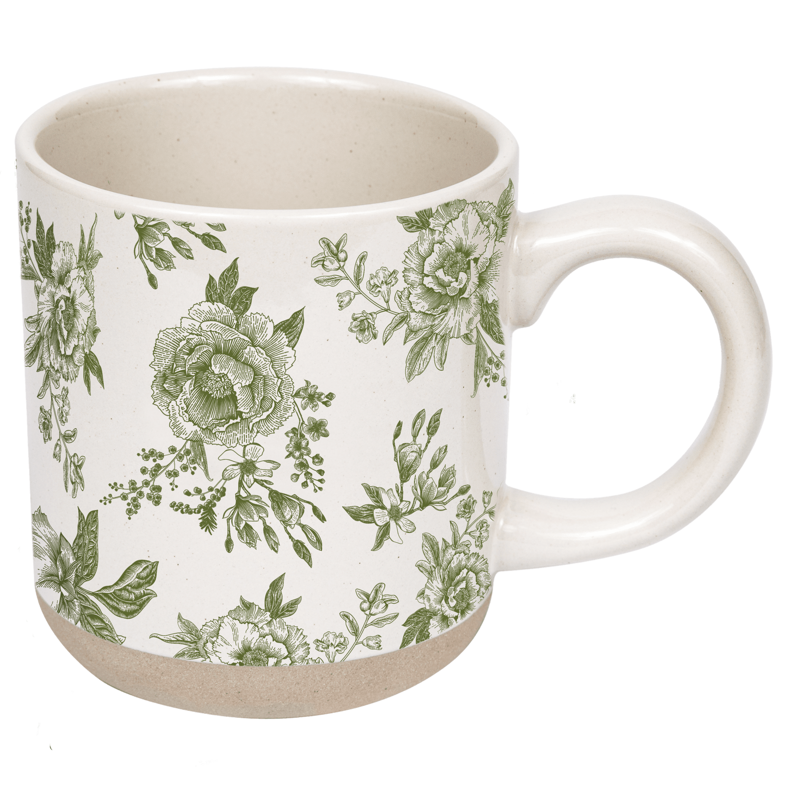 Taza de café de cerámica verde Delft de 450 ml