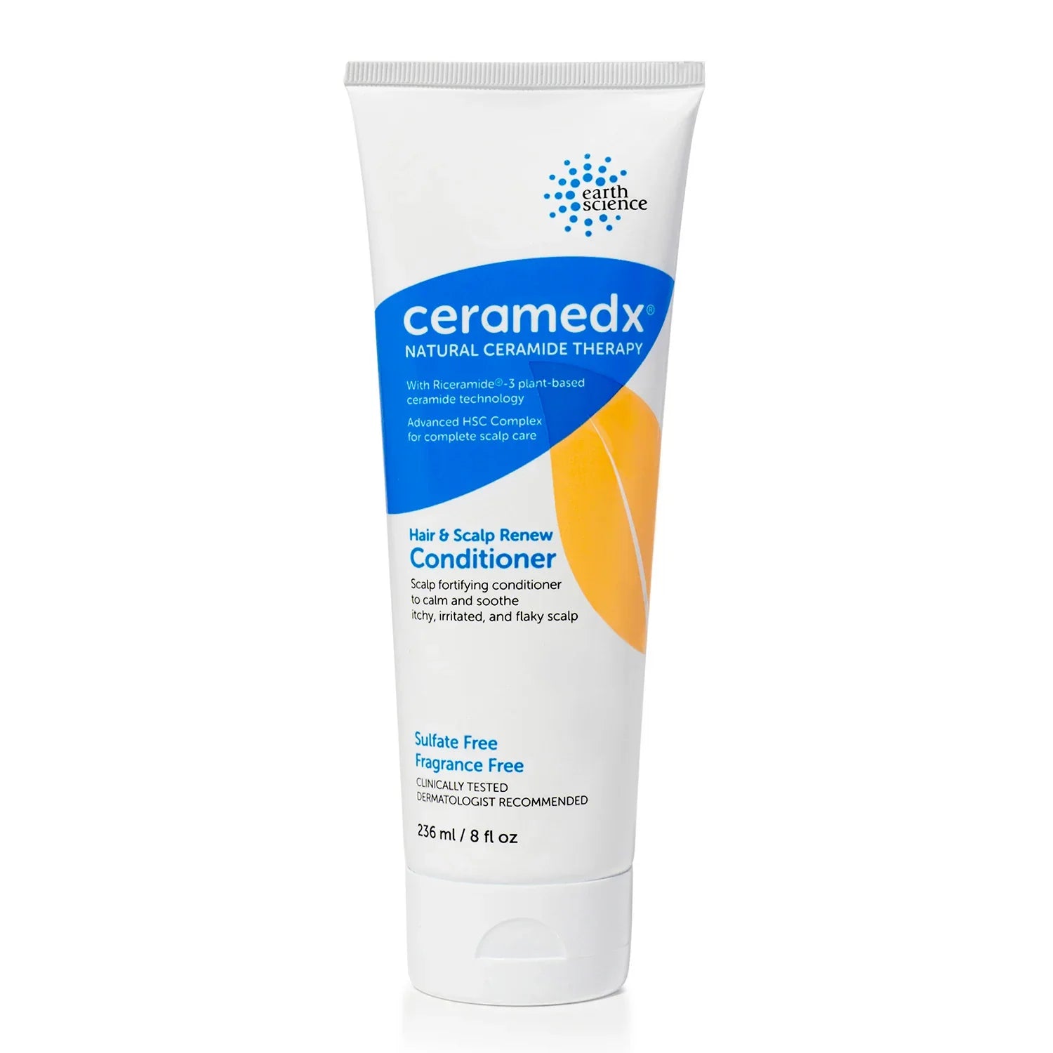 Ceramedx - Acondicionador Renew, 8 onzas líquidas - Hidratación suave del cuero cabelludo